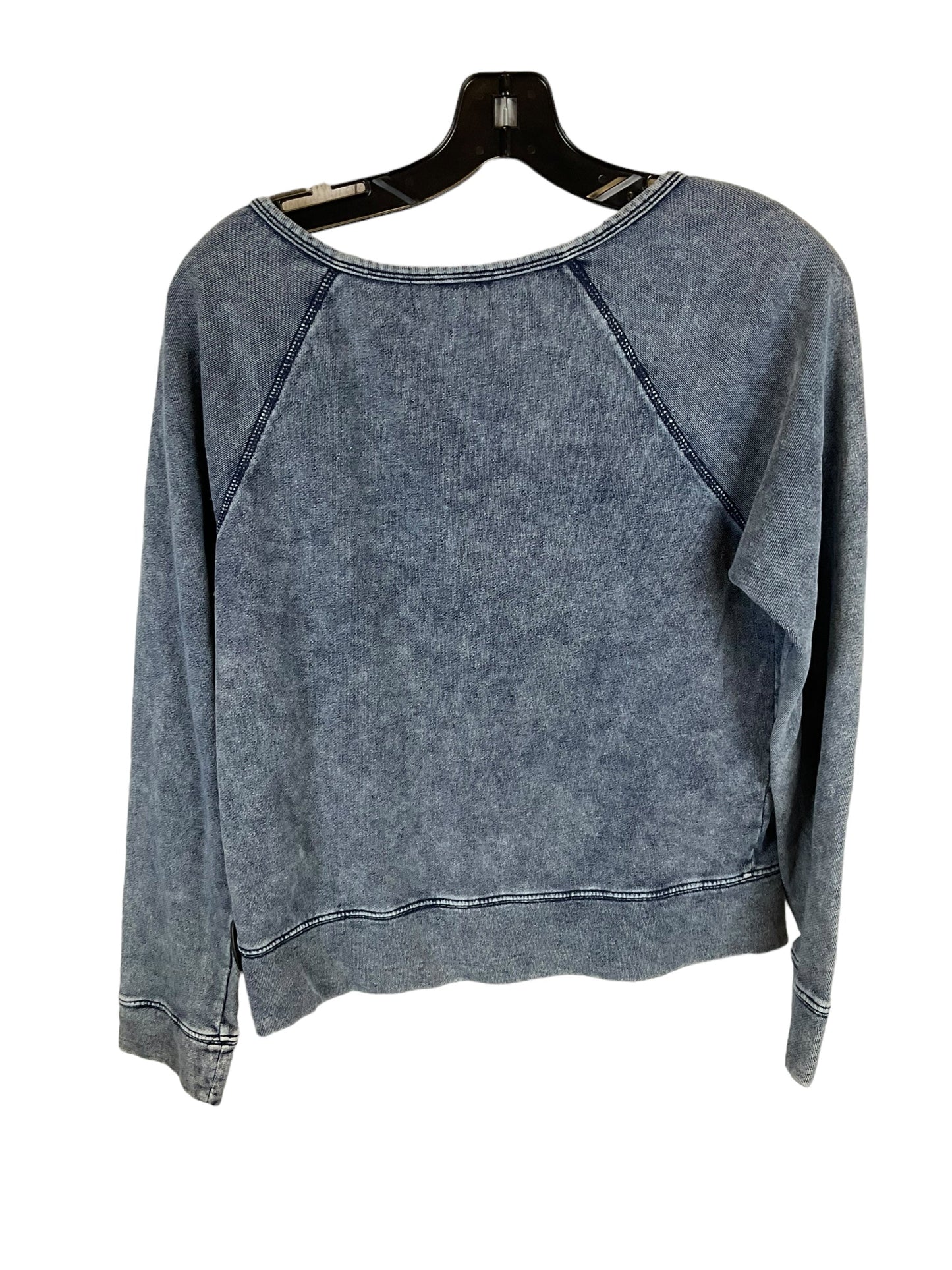 Blue Top Long Sleeve Cloth & Stone, Size S
