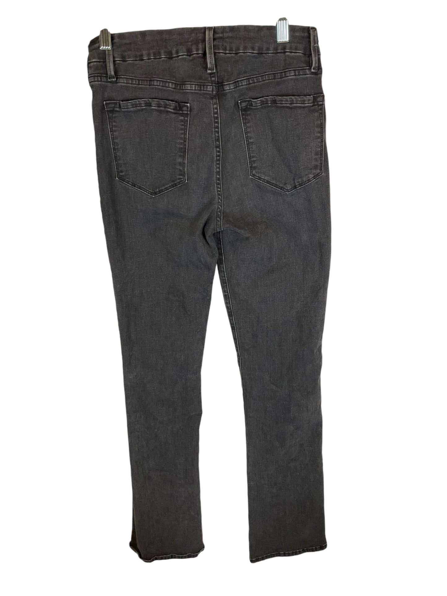 Jeans Boot Cut By Frame In Black Denim, Size: 4