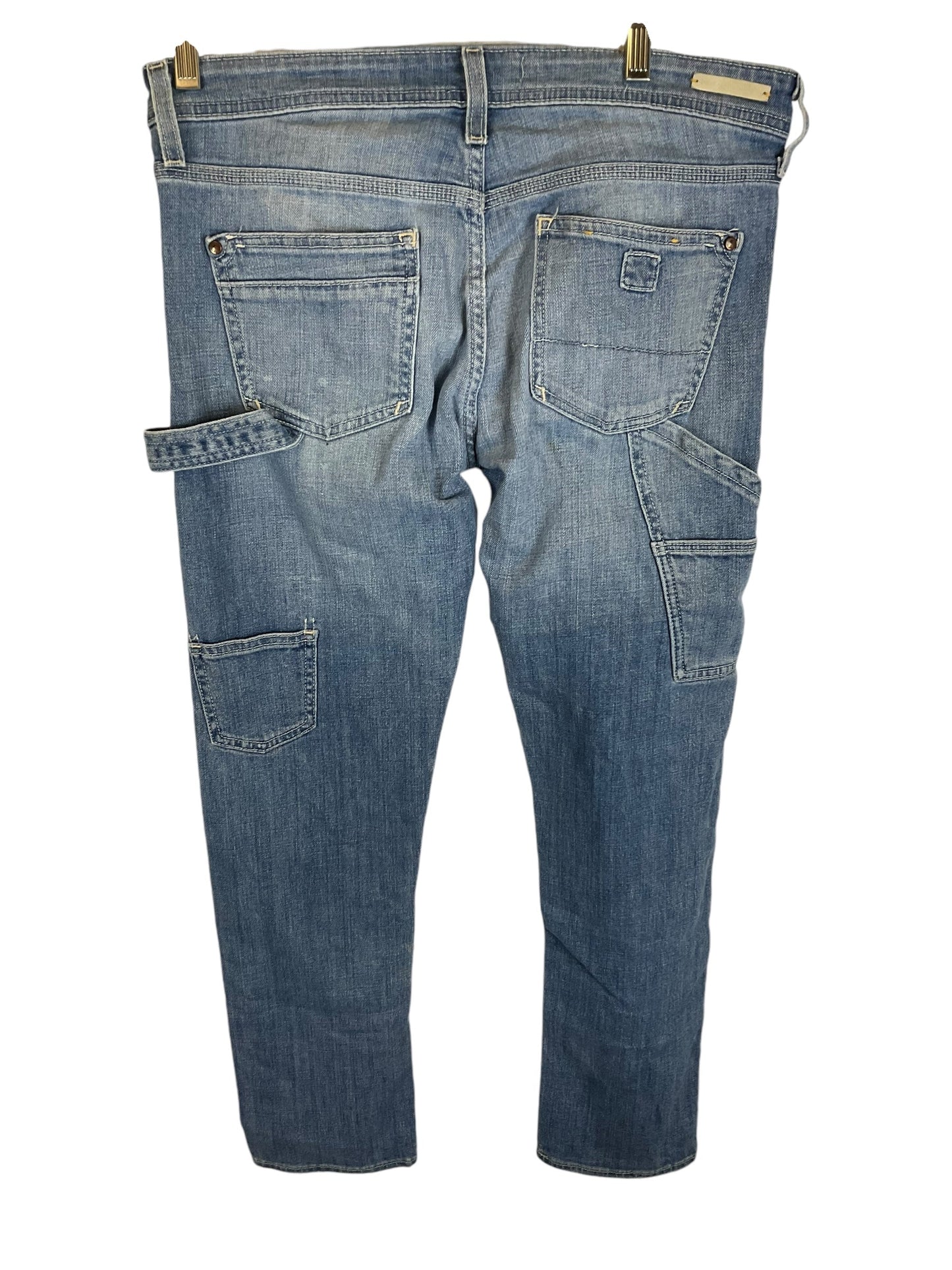 Jeans Skinny By Pilcro In Blue Denim, Size: 4