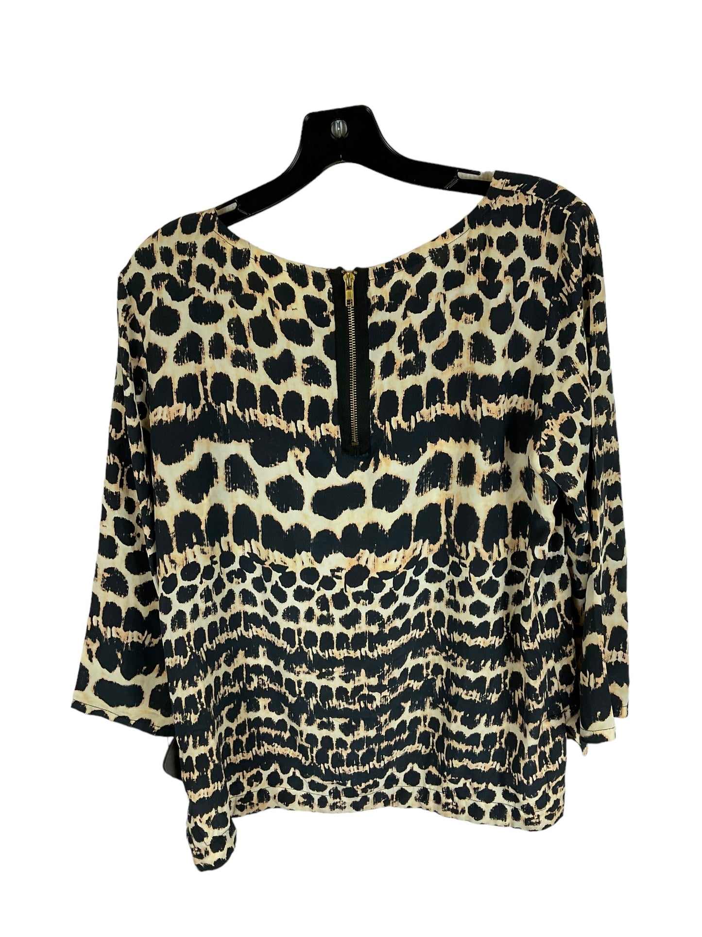 Top Long Sleeve By Maeve In Blue, Size: M