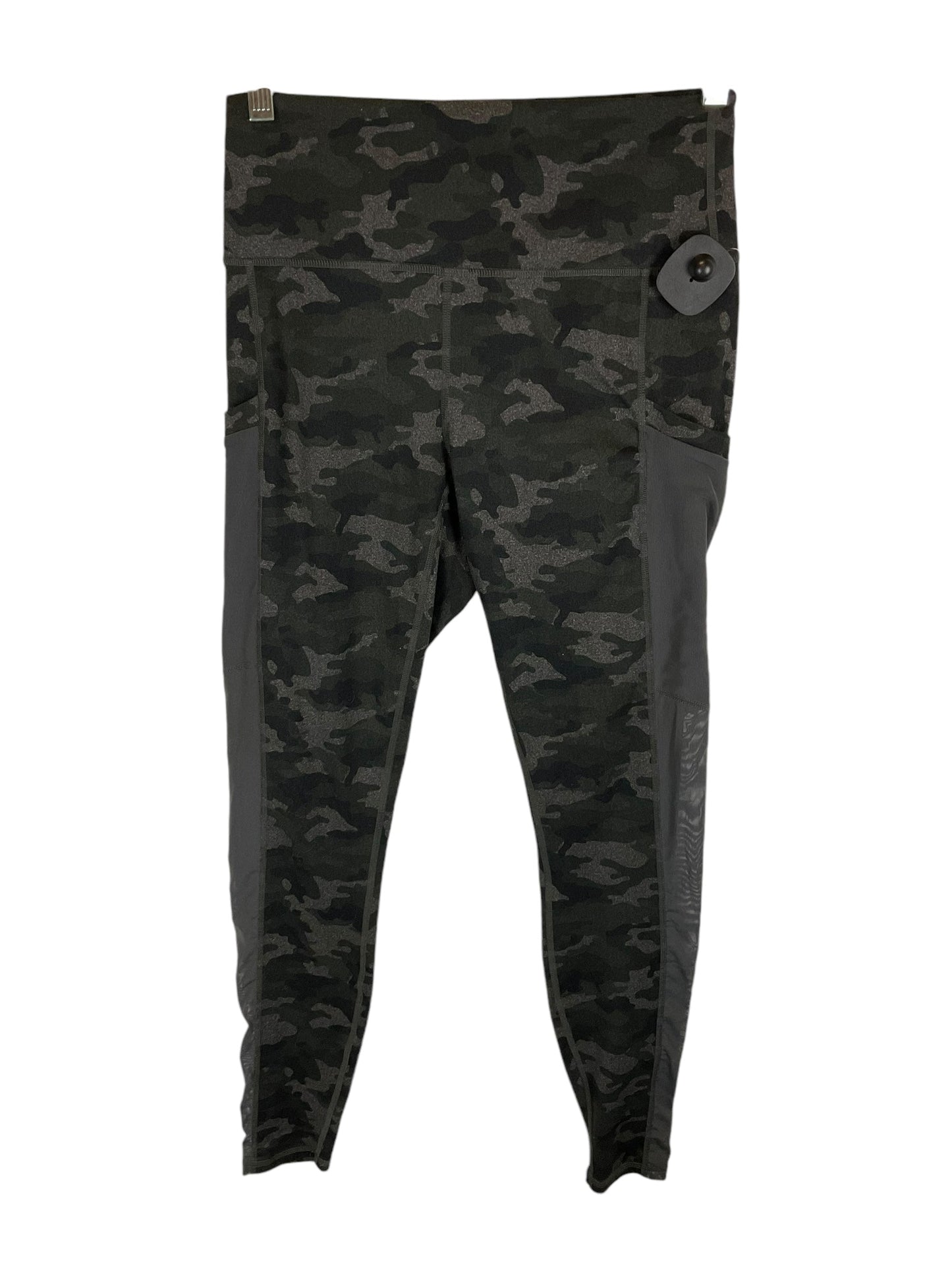 Athletic Leggings By Fabletics In Camouflage Print