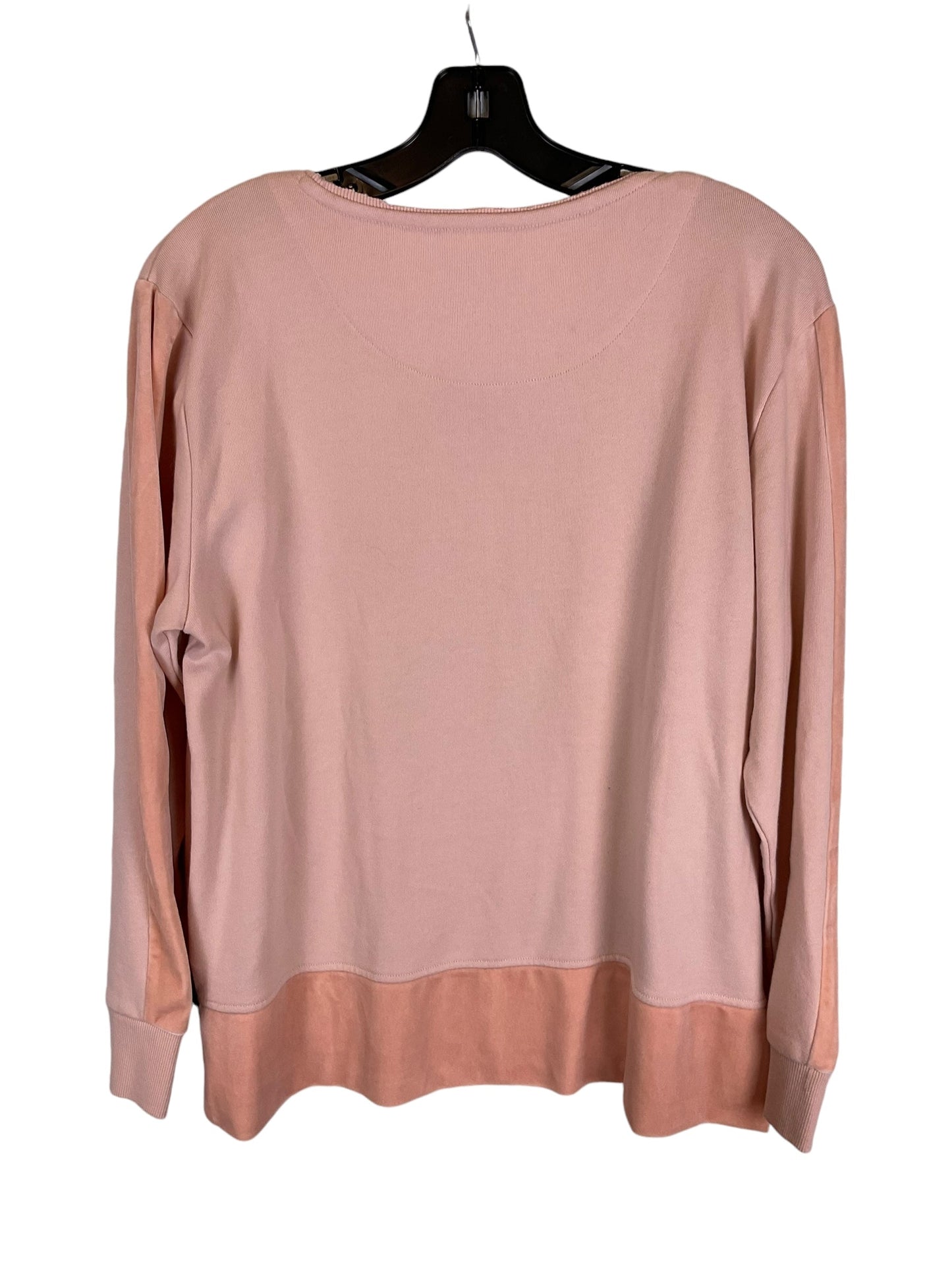 Sweatshirt Crewneck By Dkny In Pink, Size: M