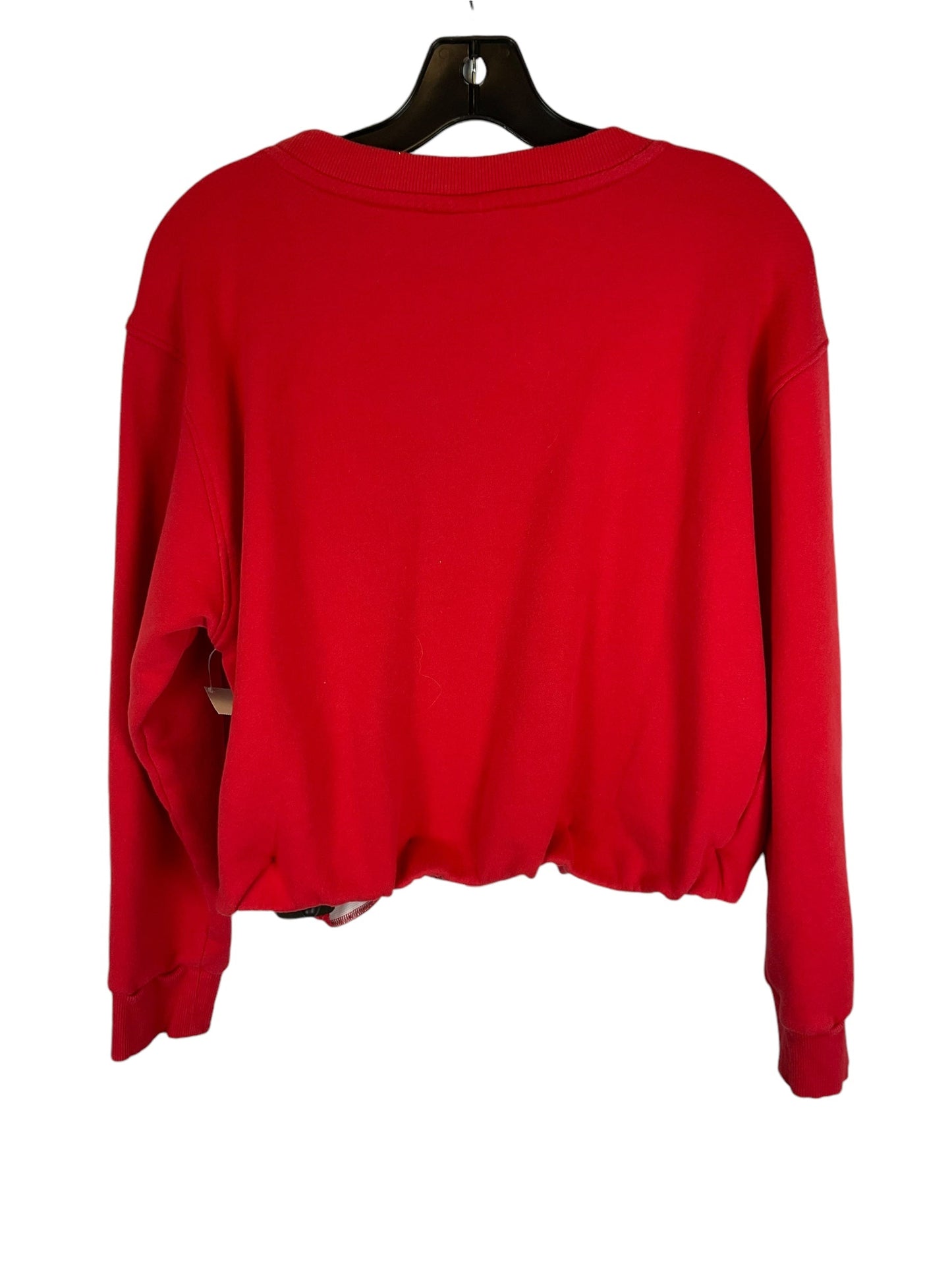 Sweatshirt Crewneck By Universal Thread In Red, Size: S