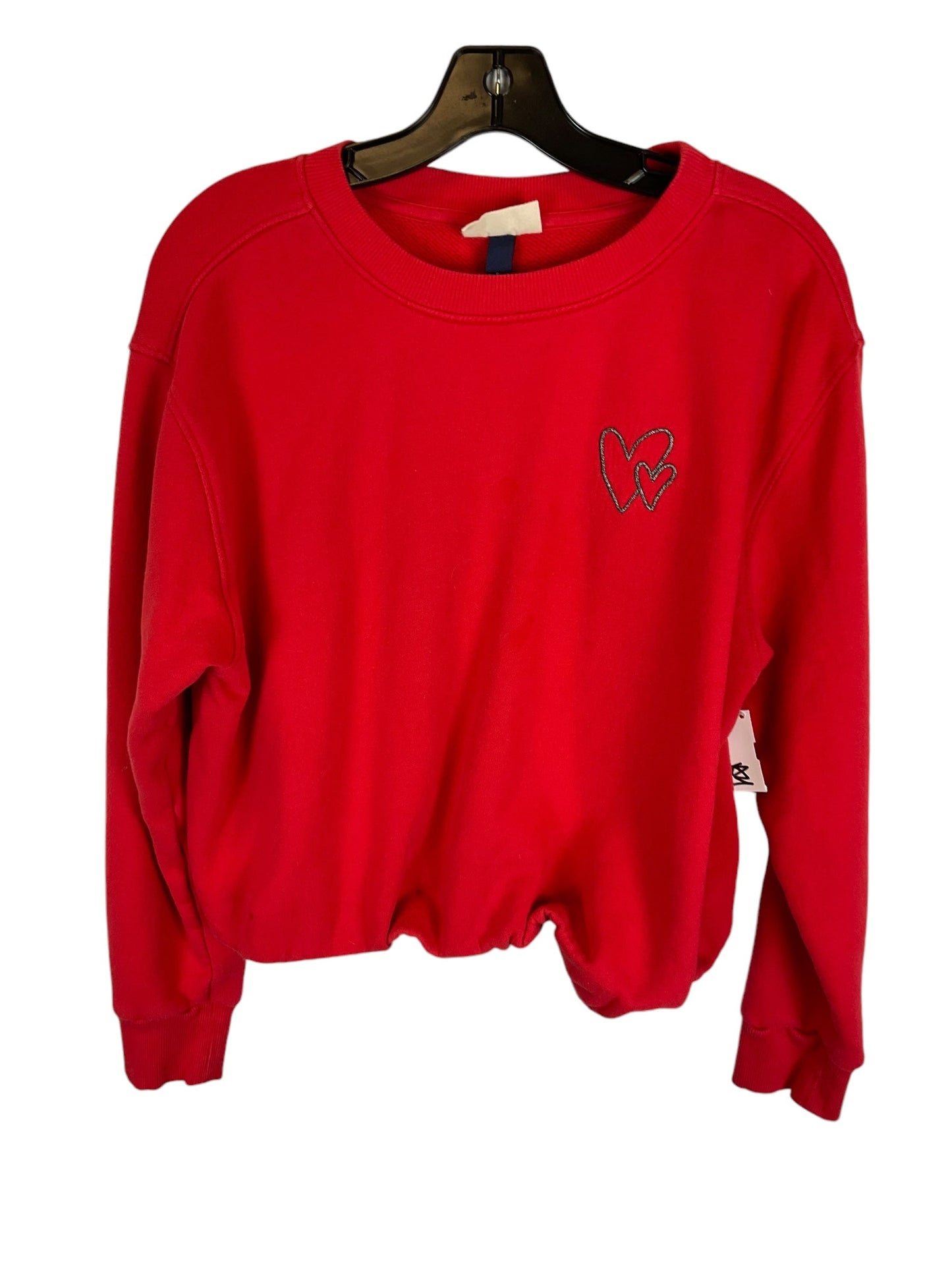 Sweatshirt Crewneck By Universal Thread In Red, Size: S