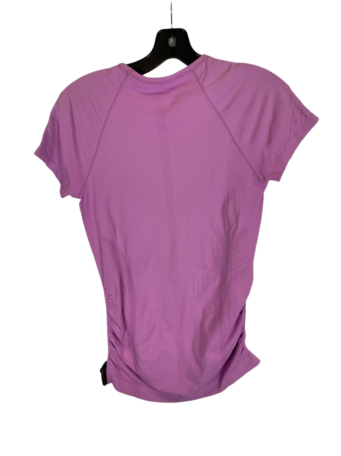 Athletic Top Short Sleeve By Athleta In Pink, Size: S