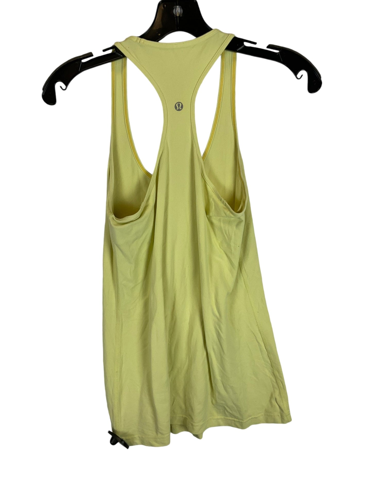 Athletic Tank Top By Lululemon In Yellow