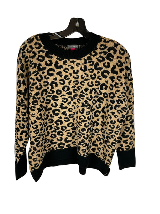 Top Long Sleeve By Vince Camuto In Animal Print, Size: Xs