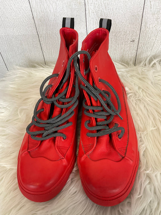 Boots Ankle Flats By Target-designer In Red, Size: 8