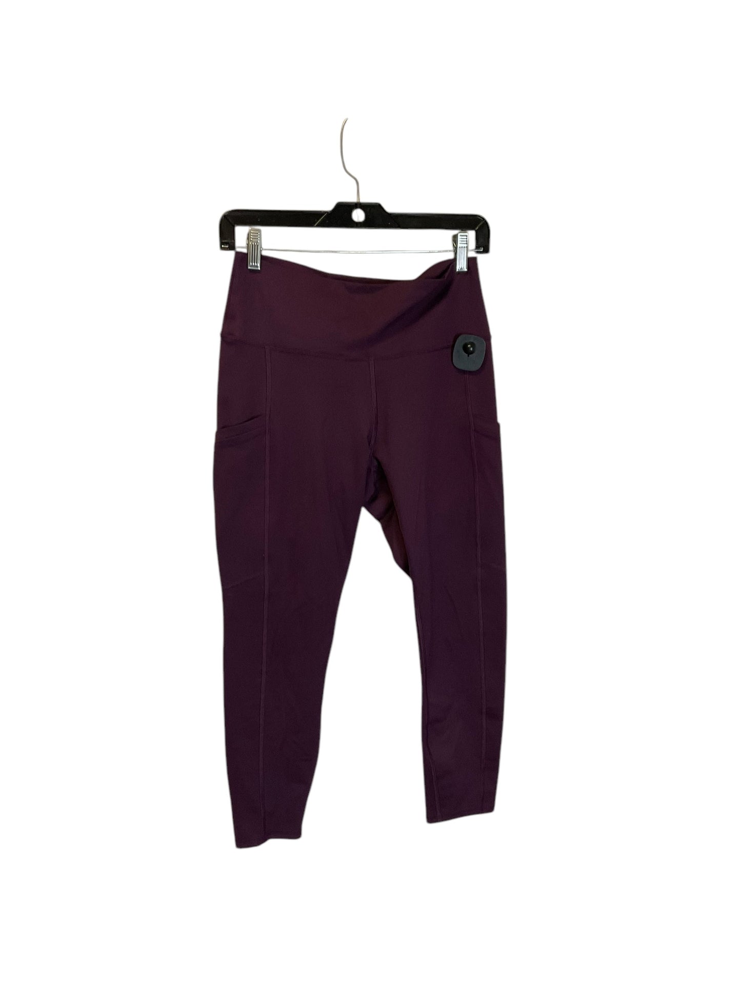 Athletic Leggings By Fabletics In Purple, Size: M