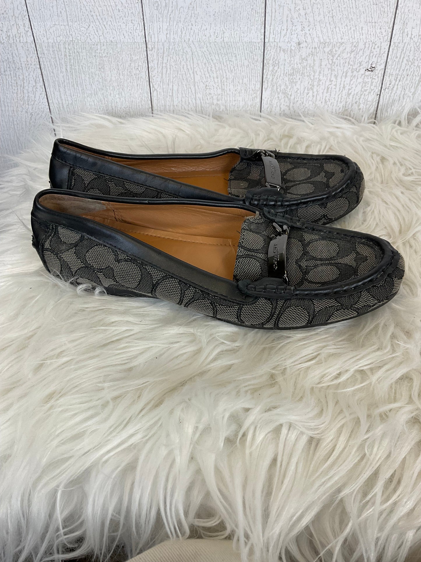 Shoes Designer By Coach In Black, Size: 6.5