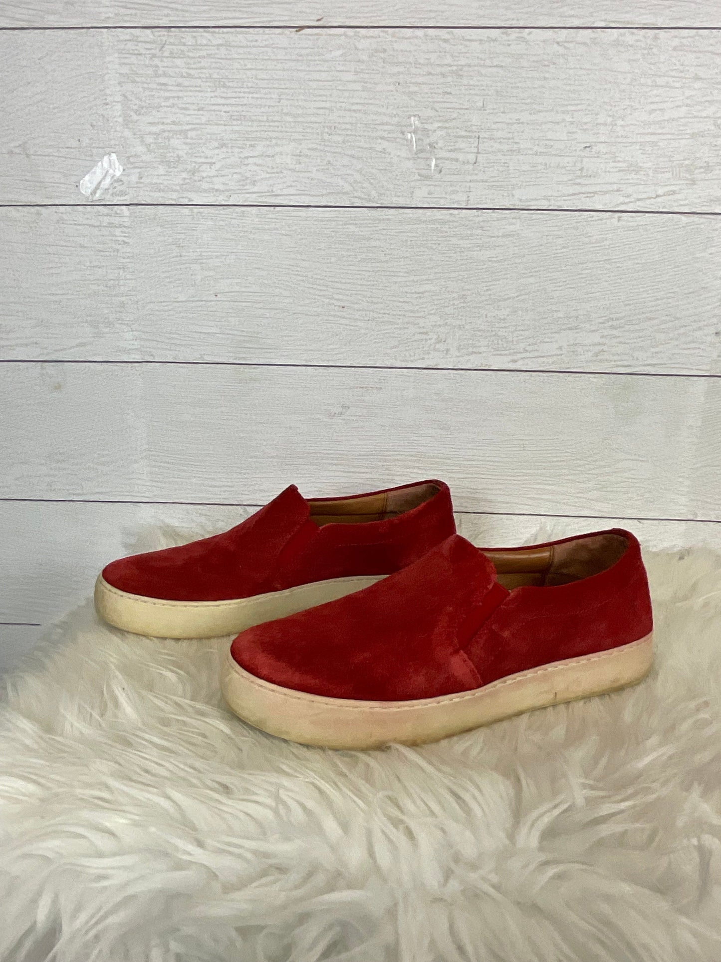 Shoes Flats By Frye In Red, Size: 9