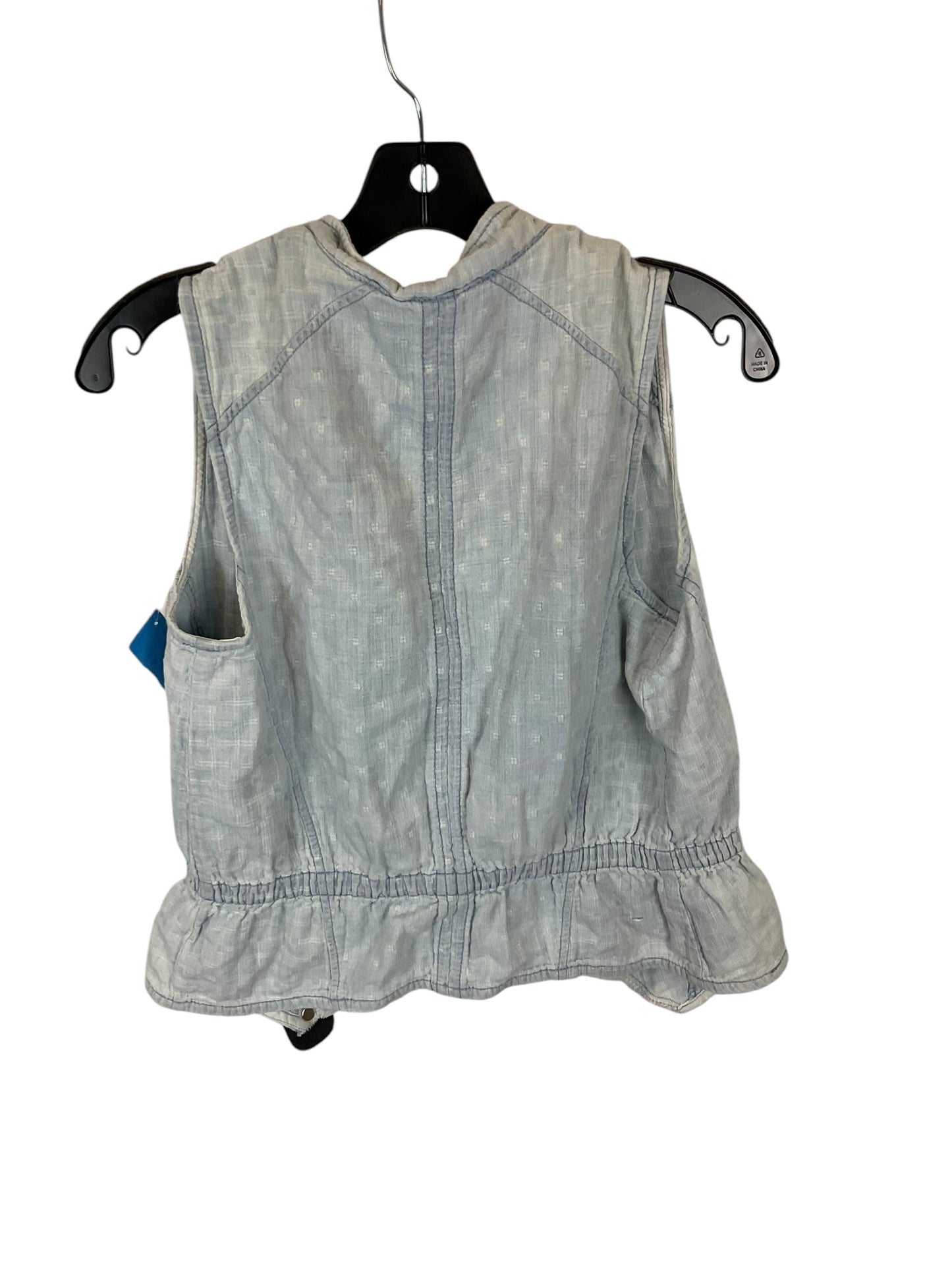 Vest Other By Anthropologie In Blue, Size: S