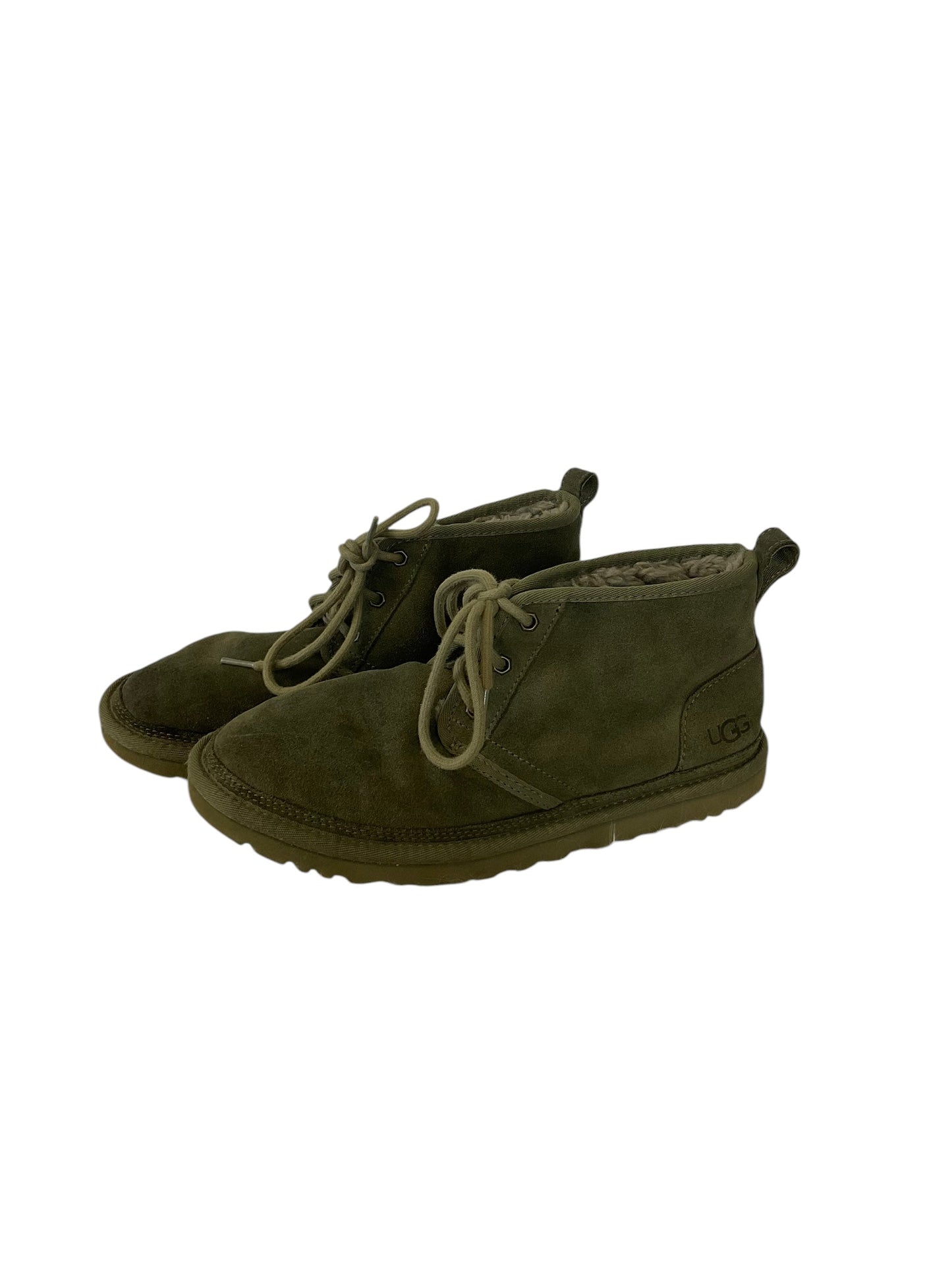 Boots Designer By Ugg In Green, Size: 10