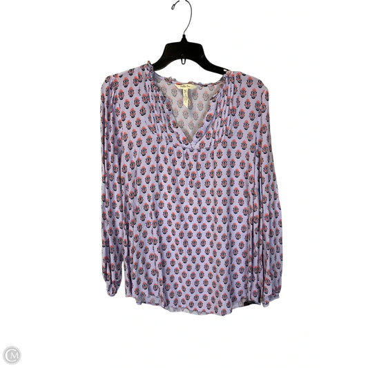 Top Long Sleeve By Matilda Jane In Purple, Size: M