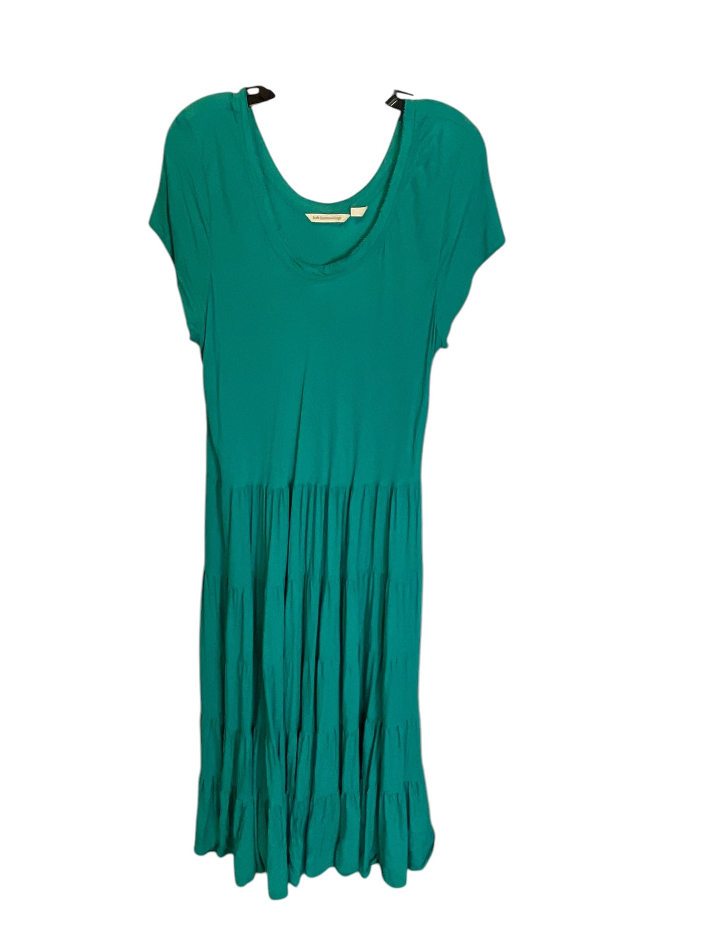 Dress Casual Maxi By Soft Surroundings In Teal, Size: Xl