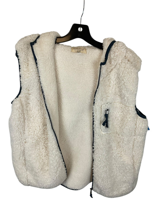 Vest Fleece By Weatherproof In Cream, Size: Xl