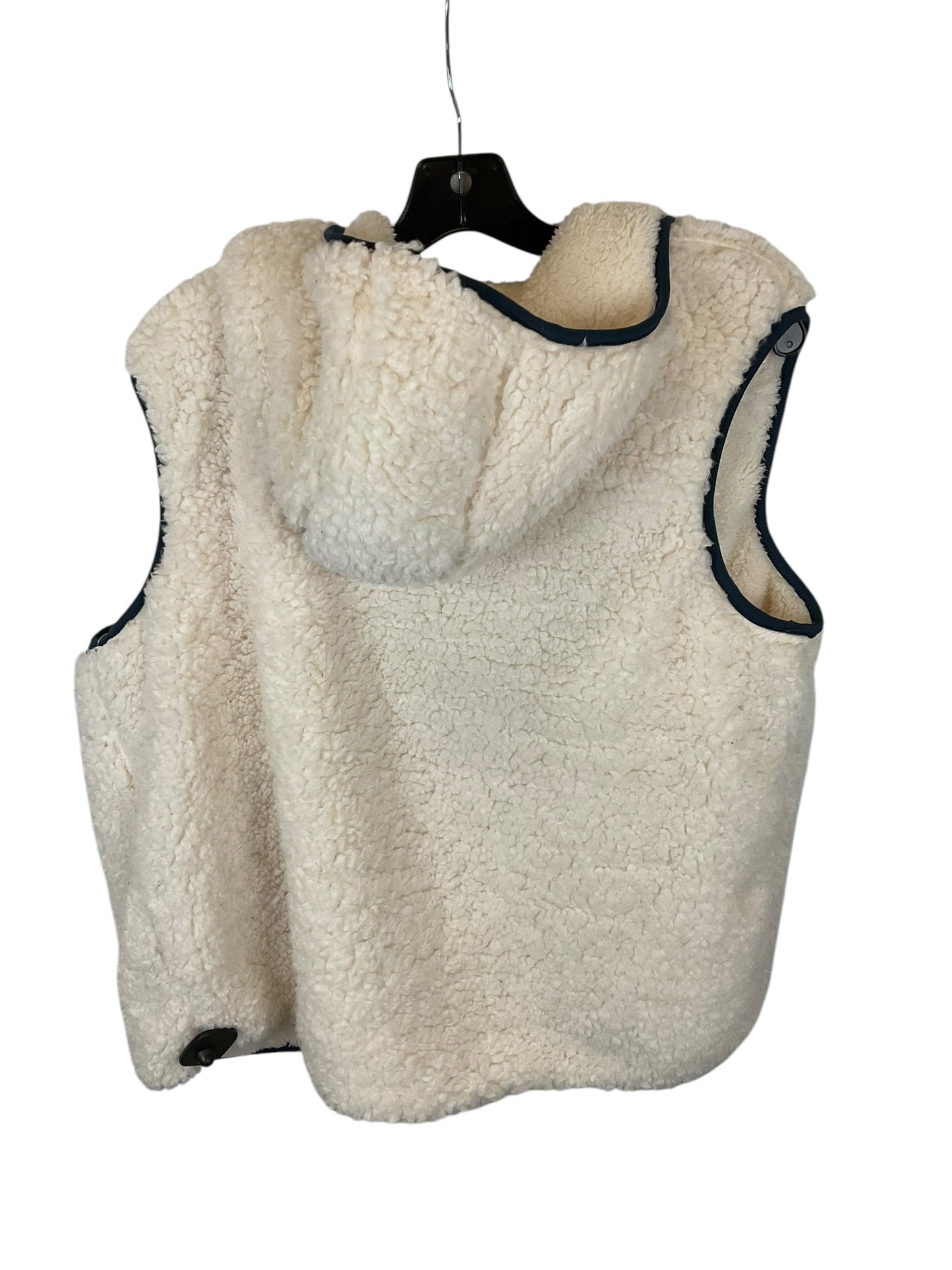 Vest Fleece By Weatherproof In Cream, Size: Xl