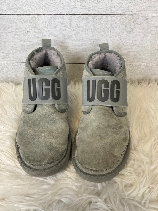 Boots Designer By Ugg In Grey, Size: 8