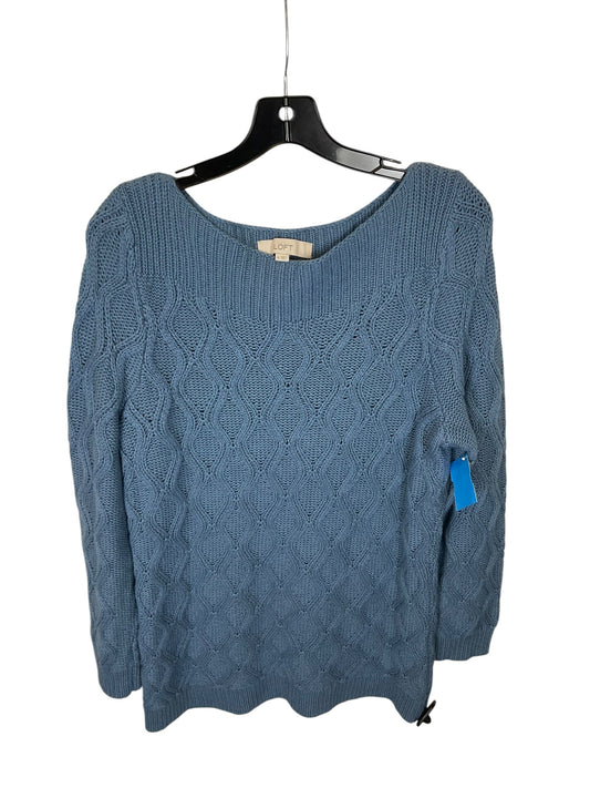 Sweater By Loft In Blue, Size: Xl