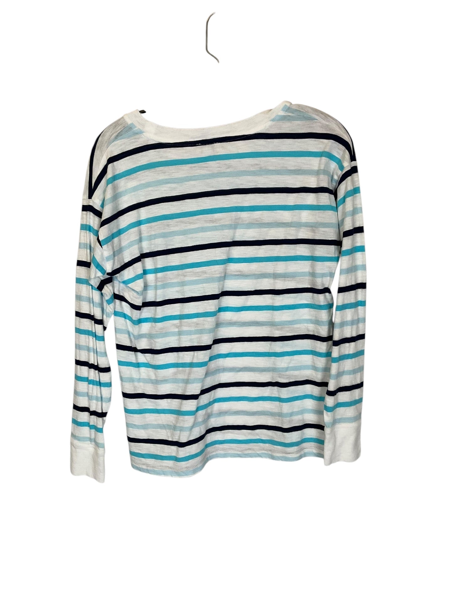 Top Long Sleeve By J. Crew In White, Size: Xs