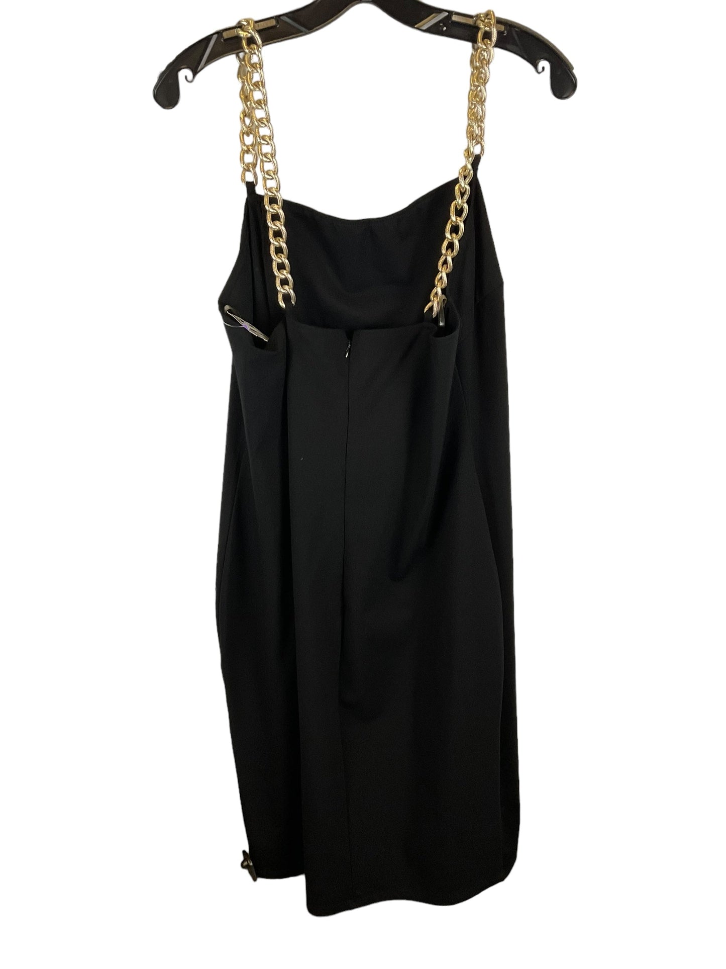 Black Dress Casual Short Fashion Nova, Size 2x