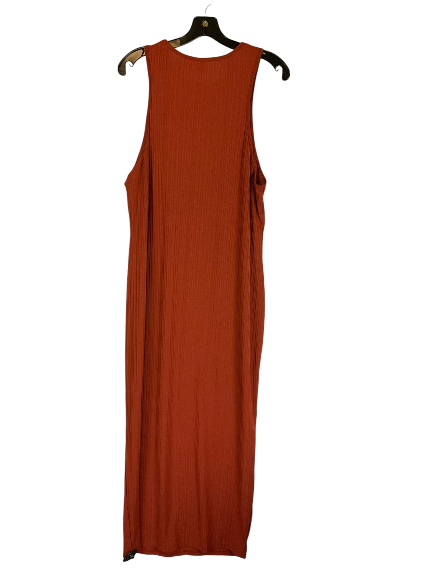 Dress Casual Maxi By Shein In Orange, Size: 4x