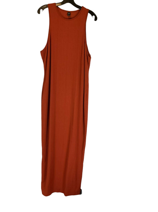 Dress Casual Maxi By Shein In Orange, Size: 4x