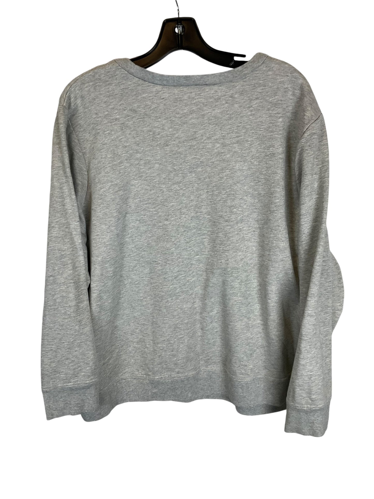 Sweater By Gap In Grey, Size: Xxl