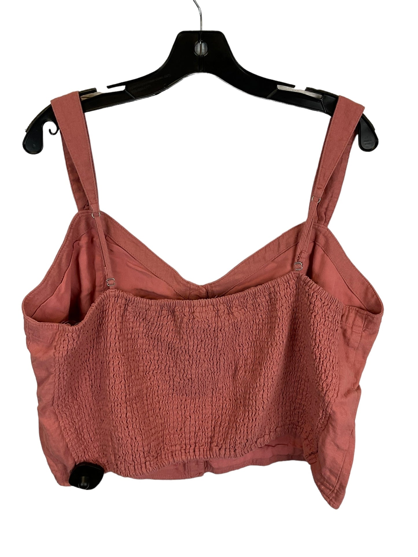 Pink Top Sleeveless Abercrombie And Fitch, Size Xxl