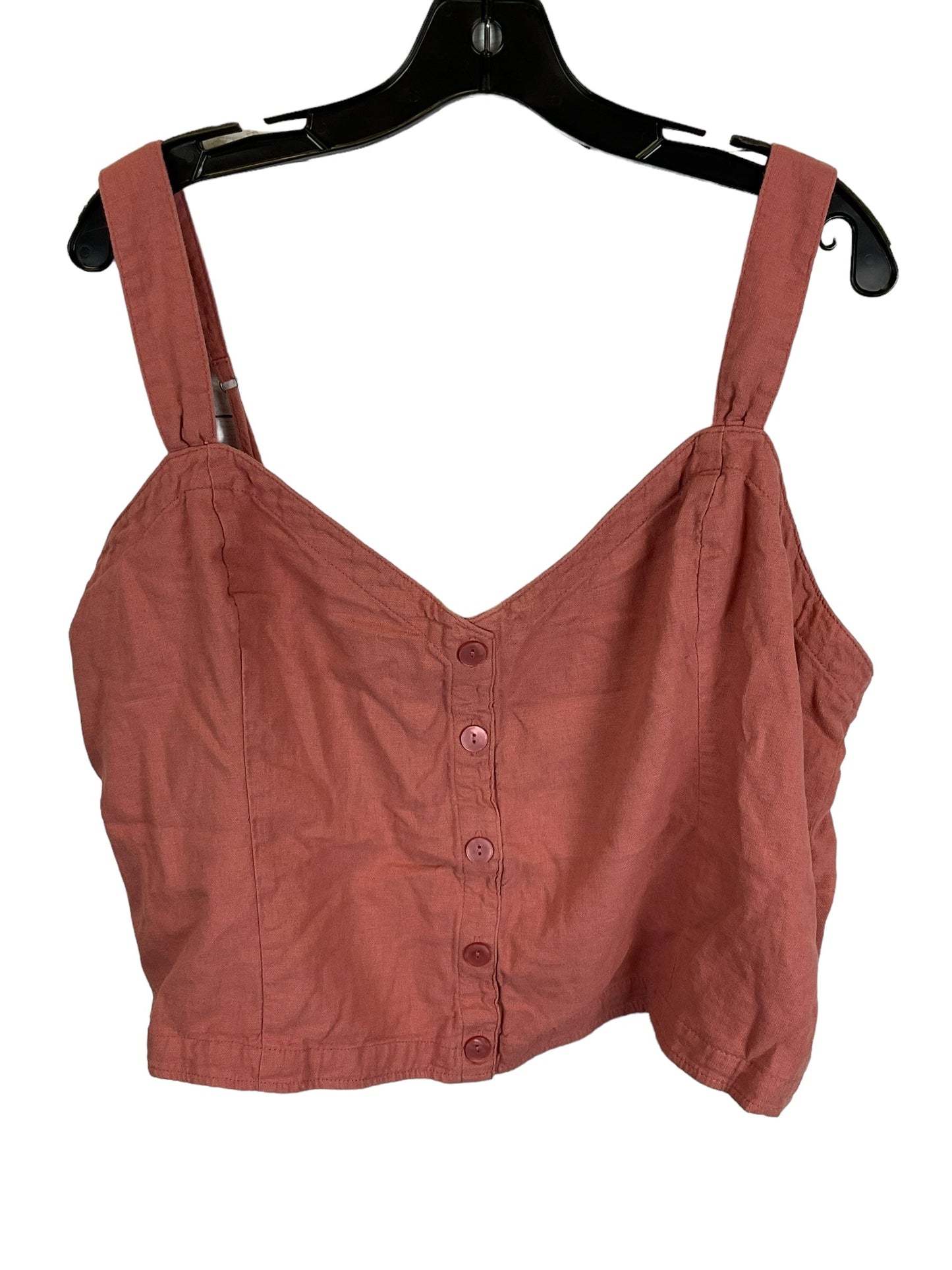 Pink Top Sleeveless Abercrombie And Fitch, Size Xxl