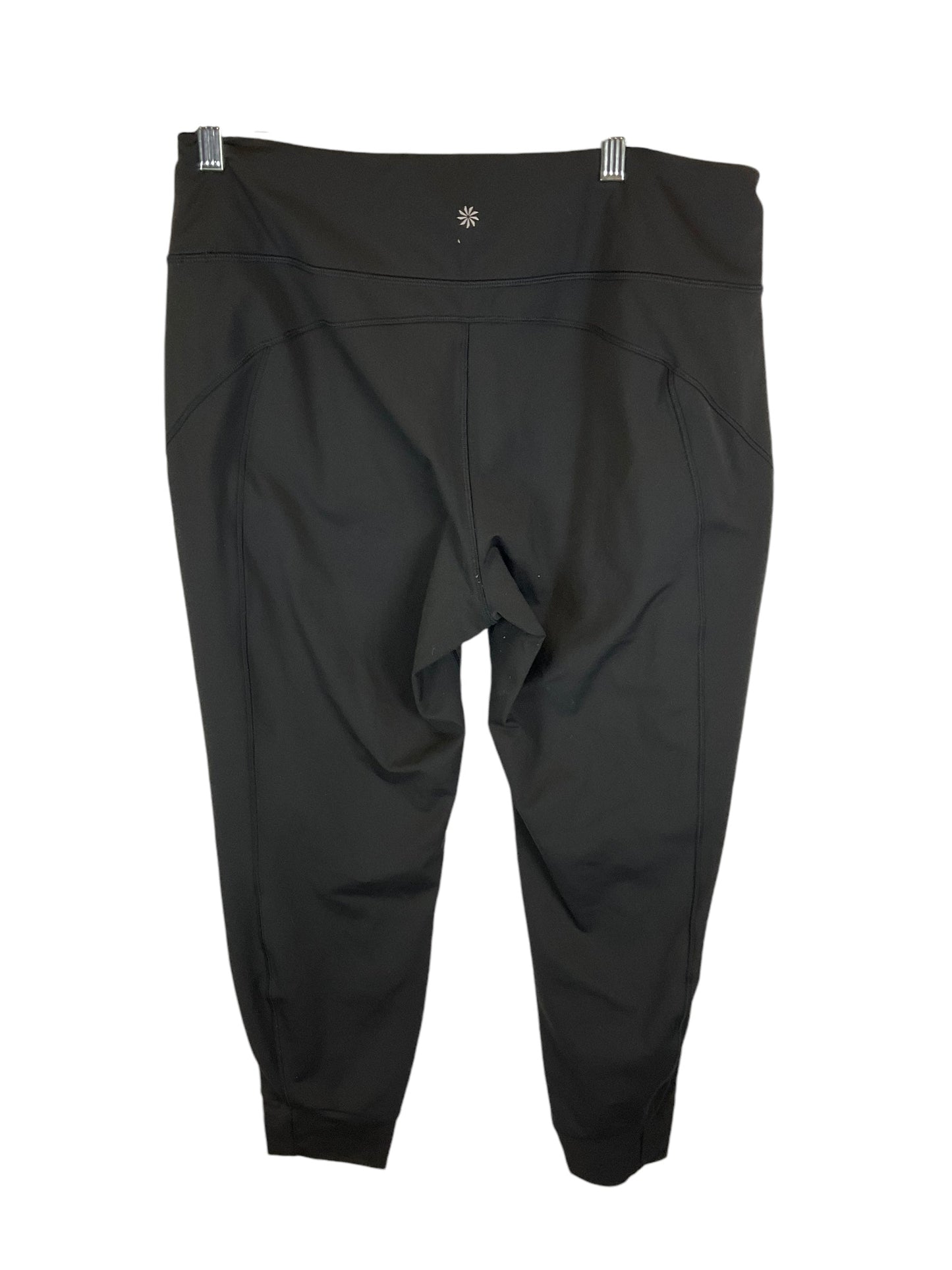 Athletic Pants By Athleta In Black, Size: L