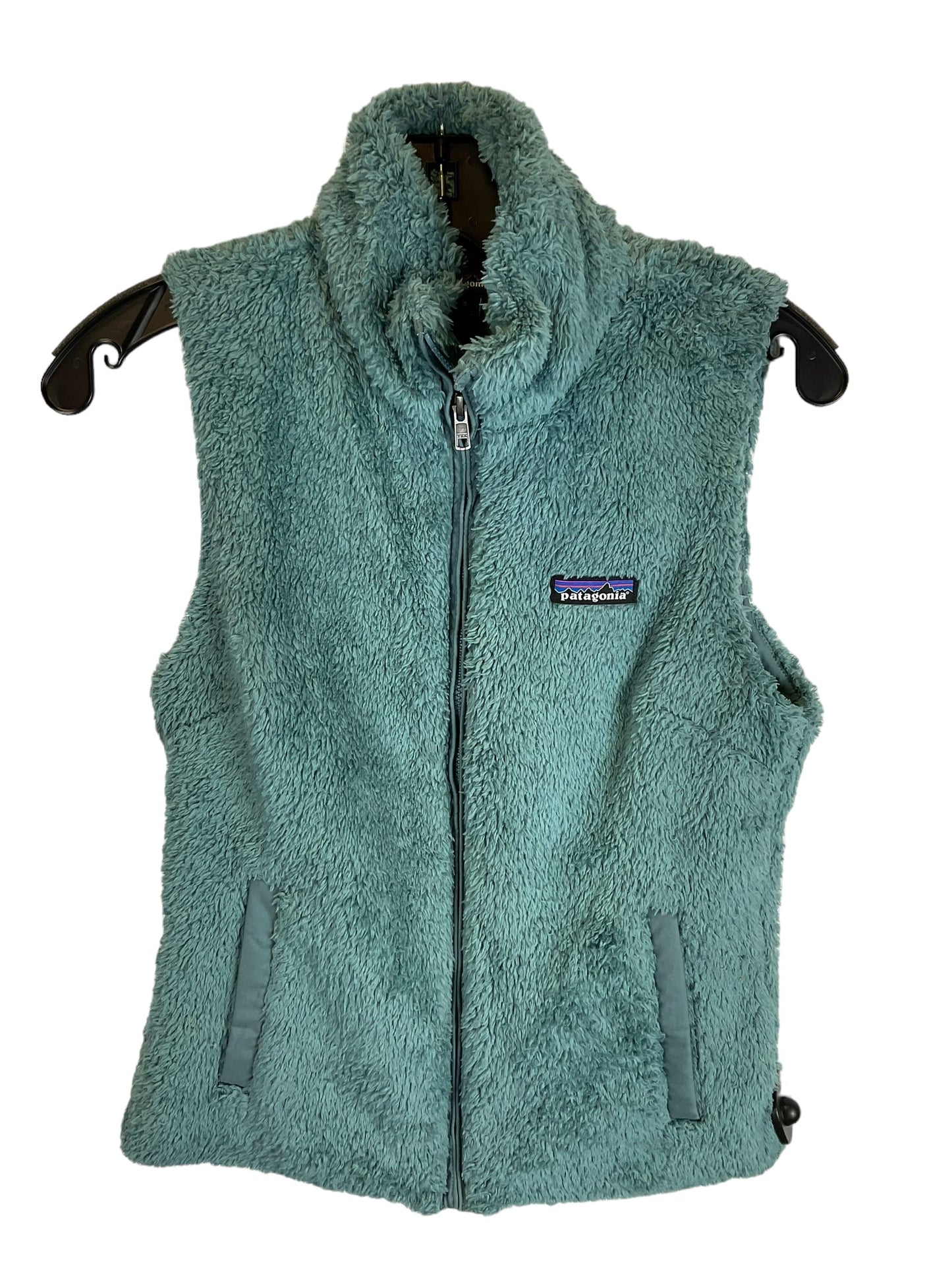 Vest Faux Fur & Sherpa By Patagonia In Blue, Size: S