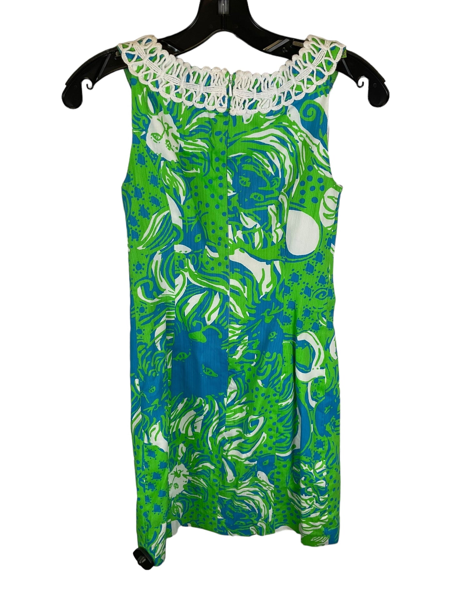 Dress Designer By Lilly Pulitzer In Green, Size: 0r