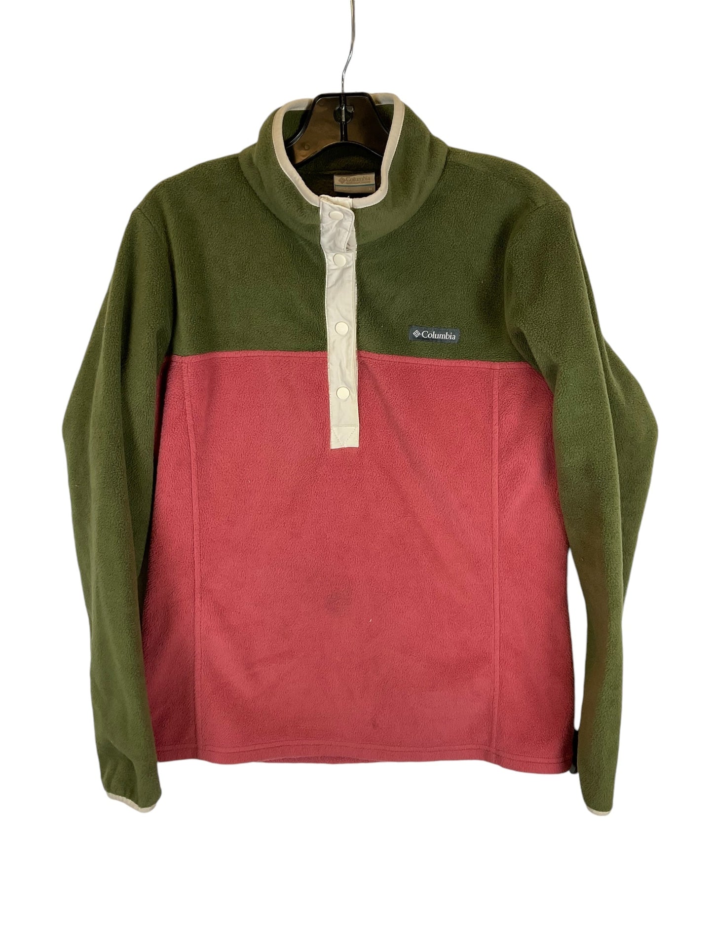 Jacket Fleece By Columbia In Green, Size: M