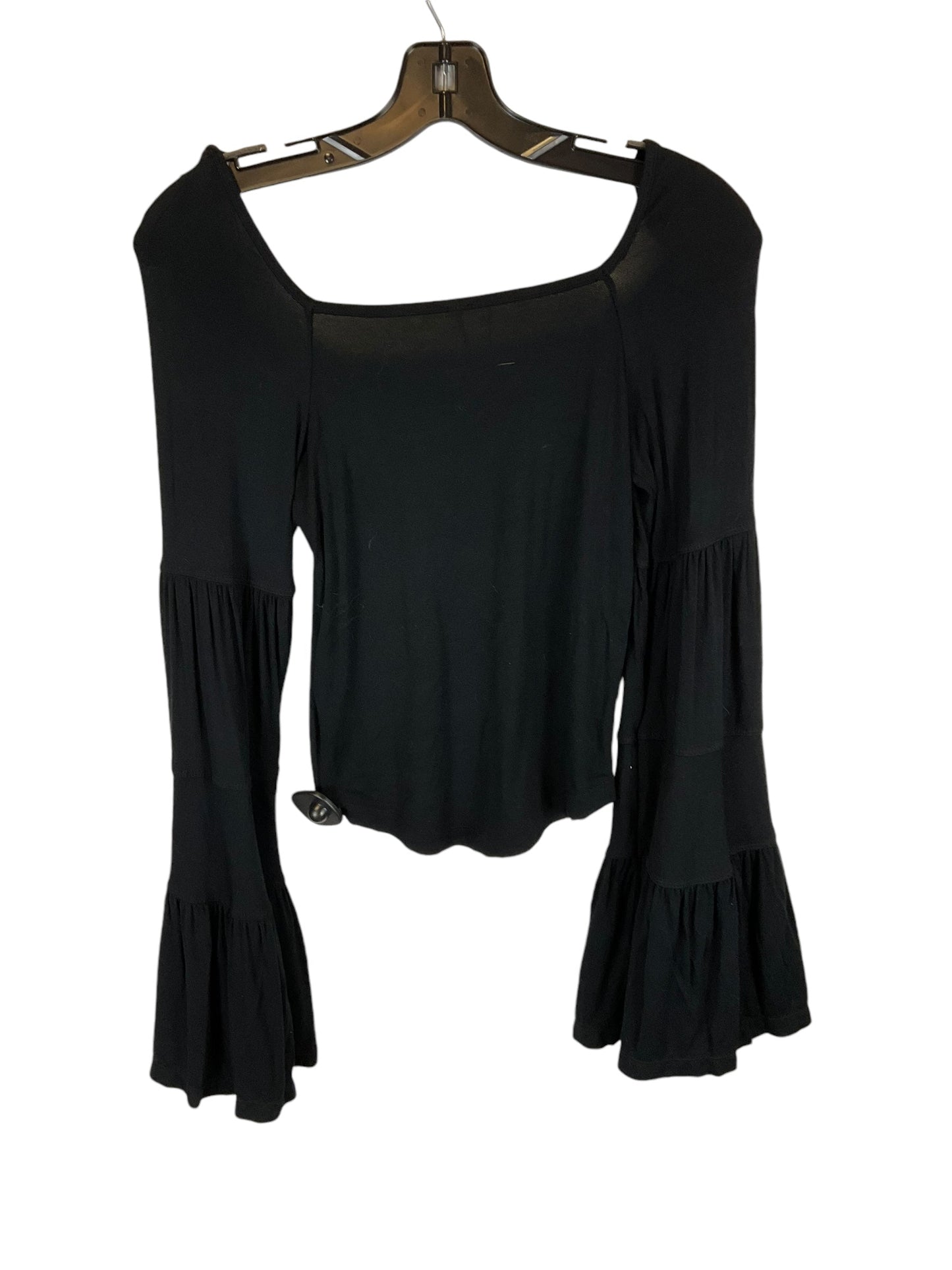 Top Long Sleeve By Free People In Black, Size: Xs