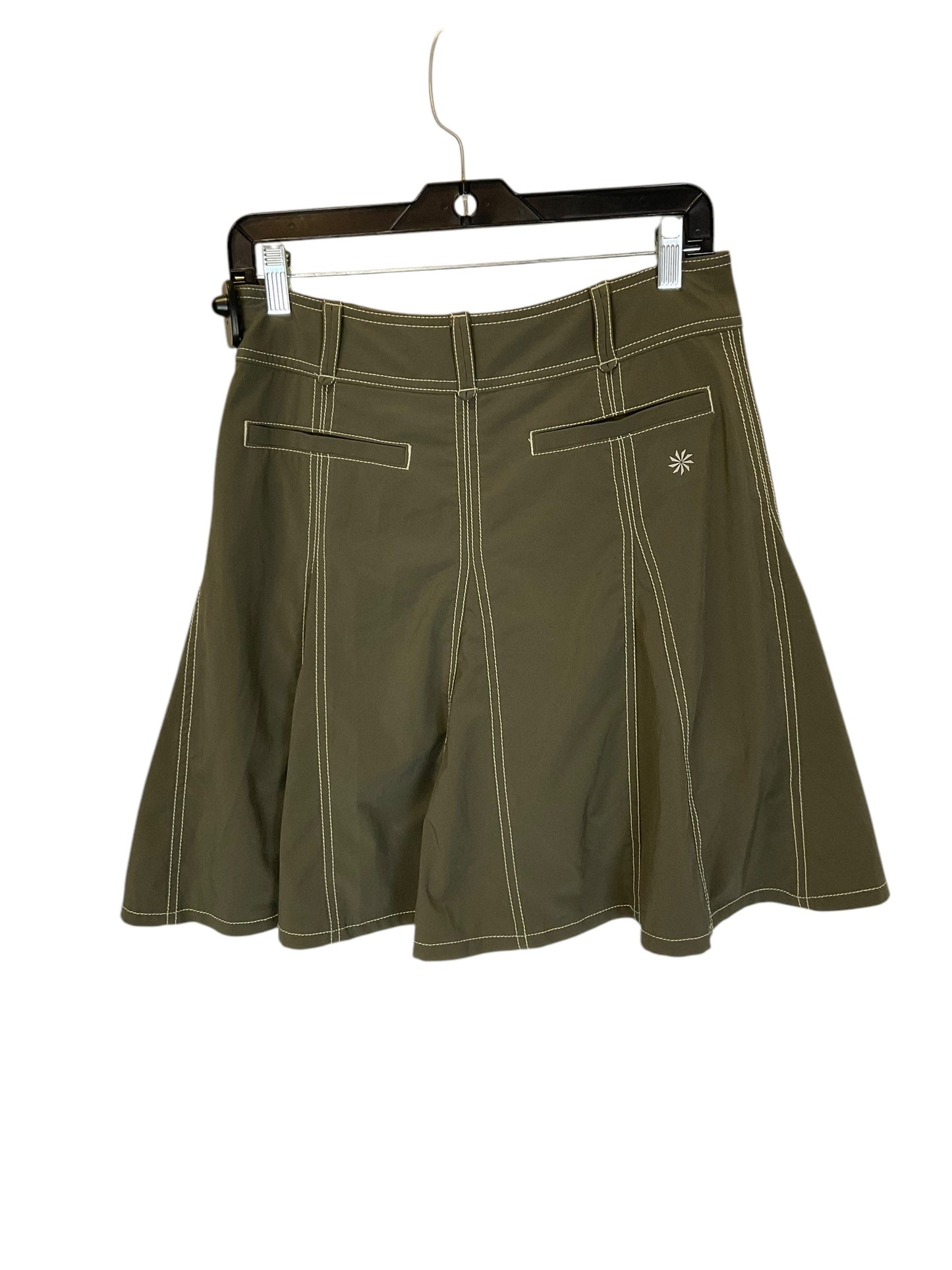 Athletic Skort By Athleta In Green, Size: 4