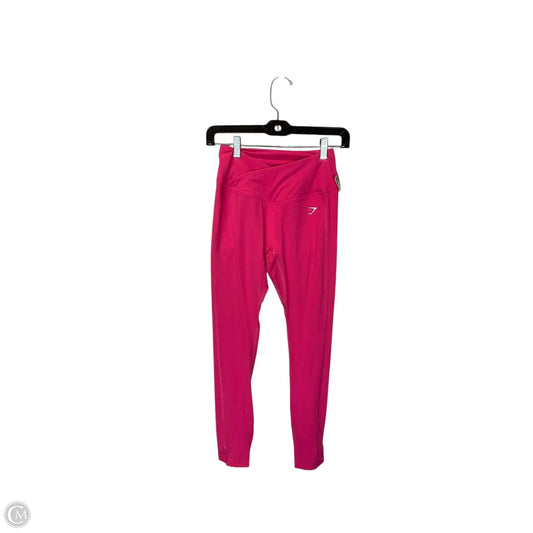 Athletic Leggings By Gym Shark In Pink, Size: S