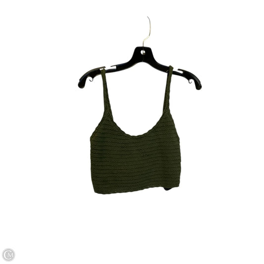 Top Sleeveless By Aerie In Green, Size: S