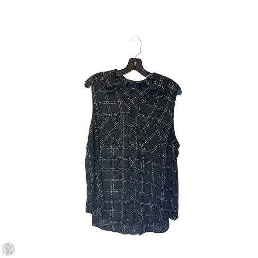 Top Sleeveless By Torrid In Black, Size: Xl