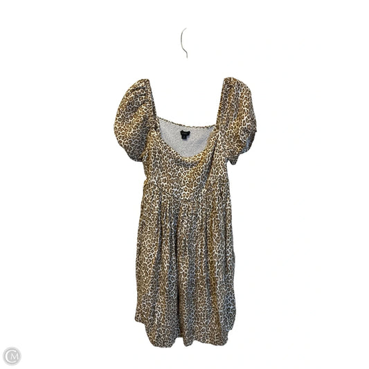 Dress Casual Short By J. Crew In Animal Print, Size: 16