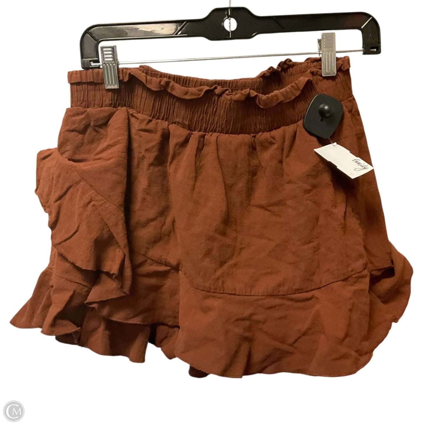 Skort By Clothes Mentor In Brown, Size: L