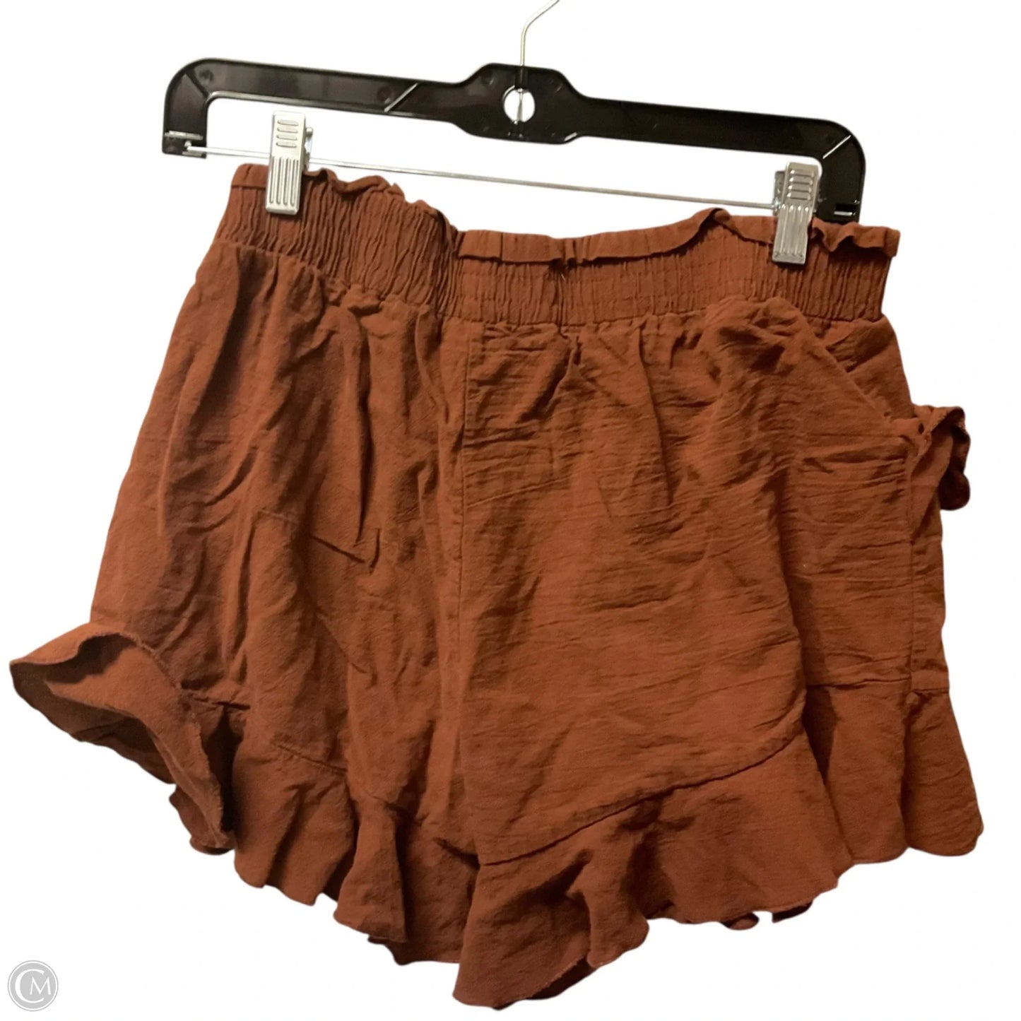 Skort By Clothes Mentor In Brown, Size: L