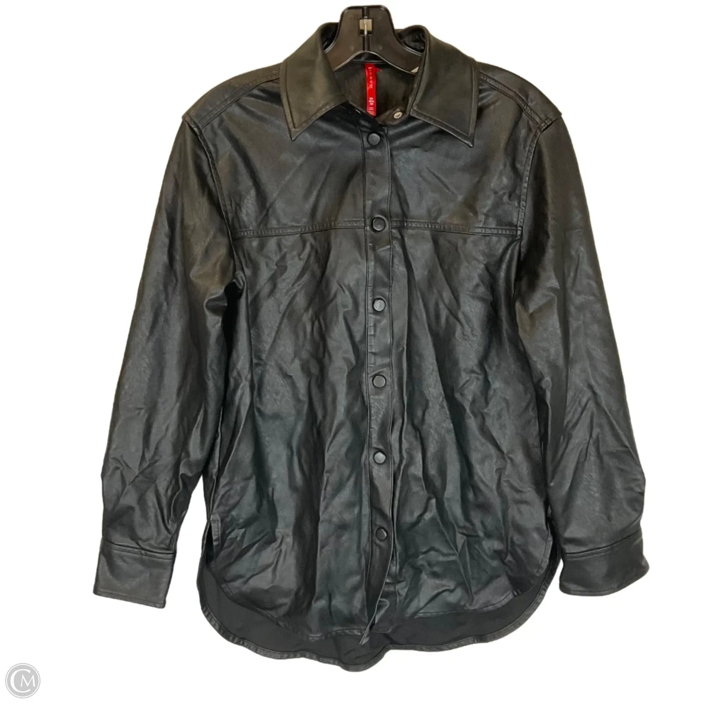 Jacket Shirt By Spanx In Black, Size: Xs