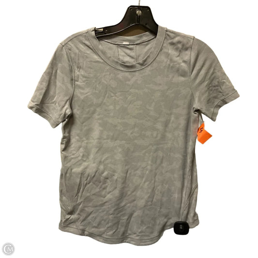 Athletic Tank Top By Lululemon In Grey, Size: S