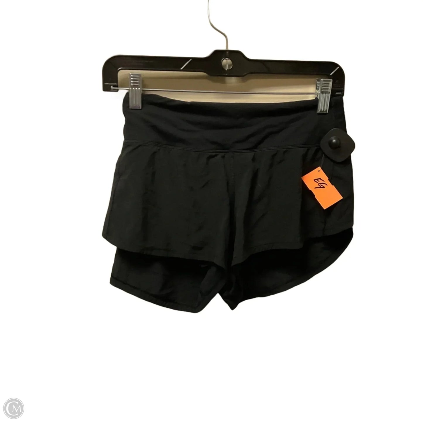 Athletic Shorts By Lululemon In Black, Size: 0