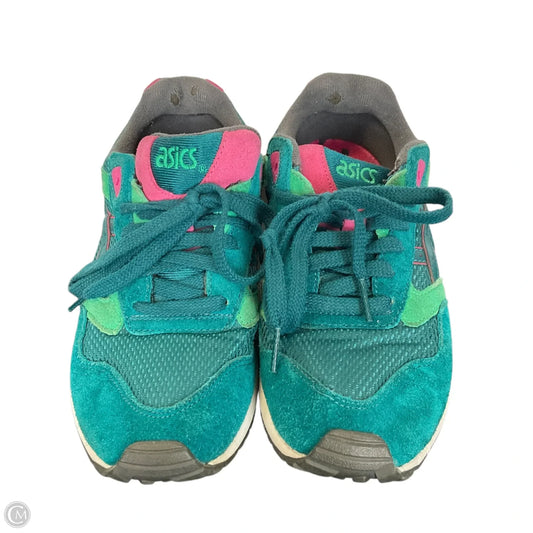 Shoes Sneakers By Asics In Blue, Size: 7