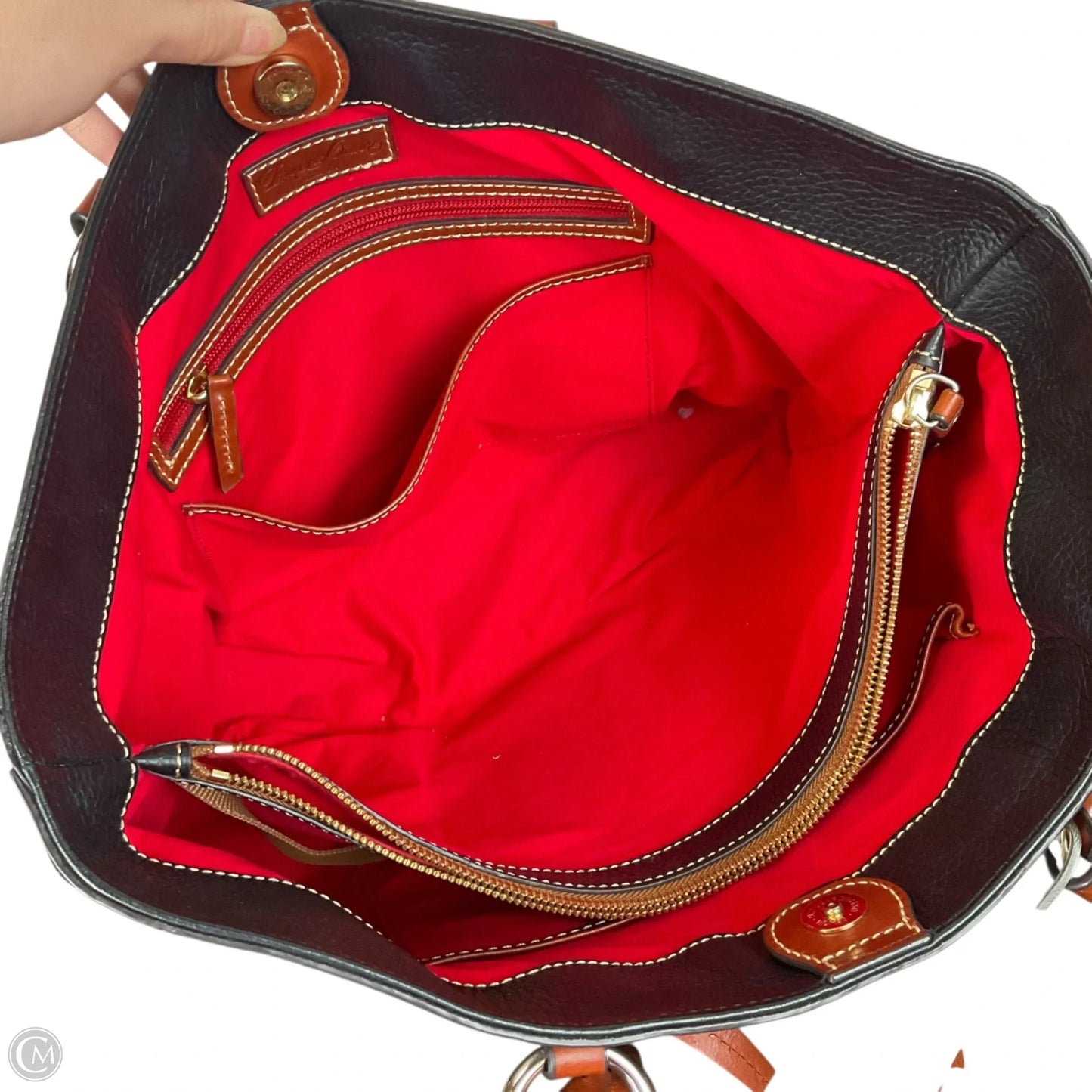 Handbag Designer By Dooney And Bourke, Size: Large