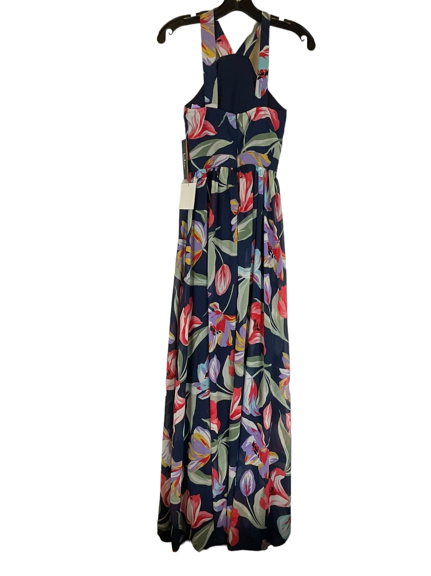 Navy Dress Casual Maxi Lulus, Size Xs