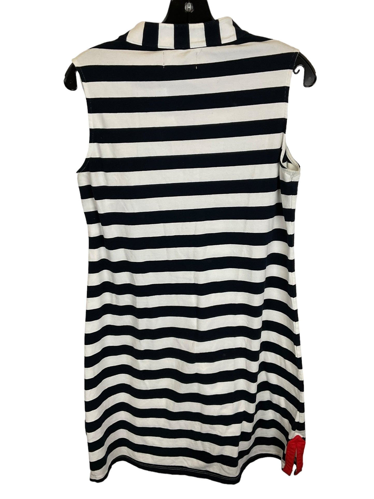 Striped Pattern Dress Designer Clothes Mentor, Size M