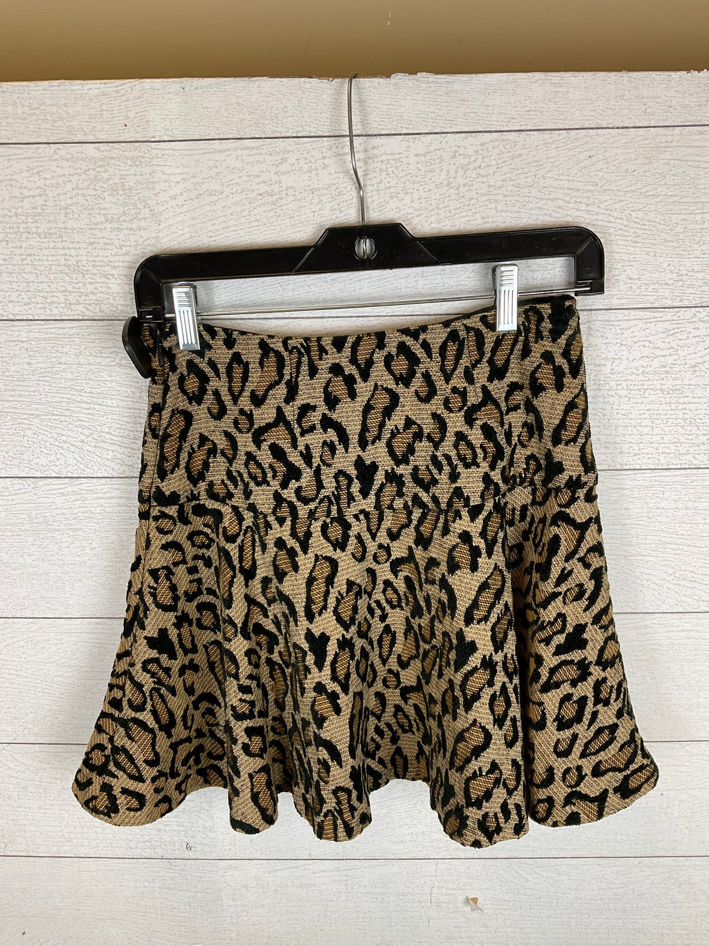 Animal Print Skirt Mini & Short Free People, Size 2